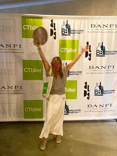 CT Bites awards Chef Alison of AMG Catering the Best Connecticut Female Caterer of the Year, 2026.